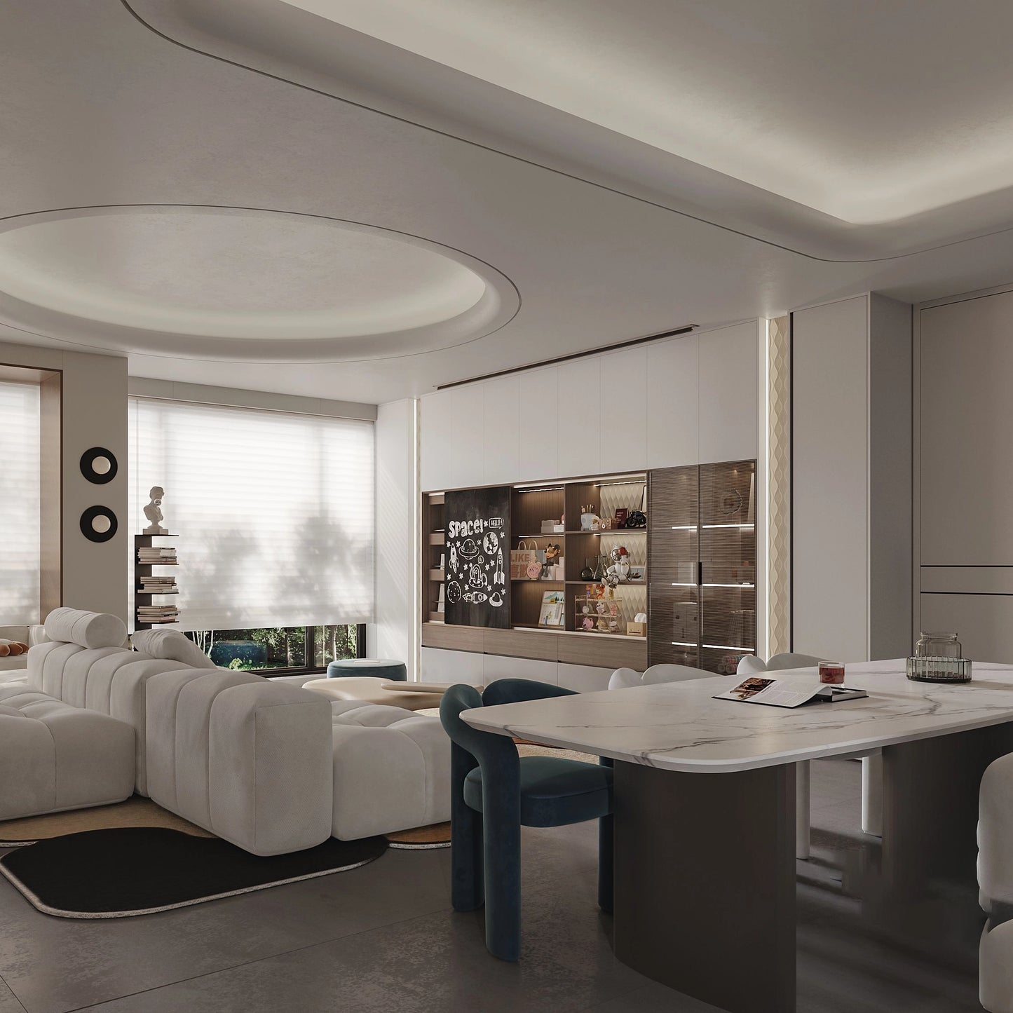 Velora Series Entertainment Wall