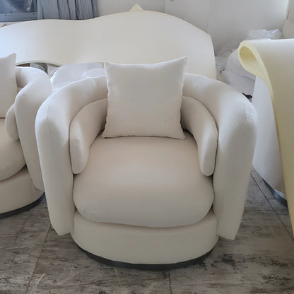 Modern  Wood Frame Leisure Chair Lounge Chair Accent Chair