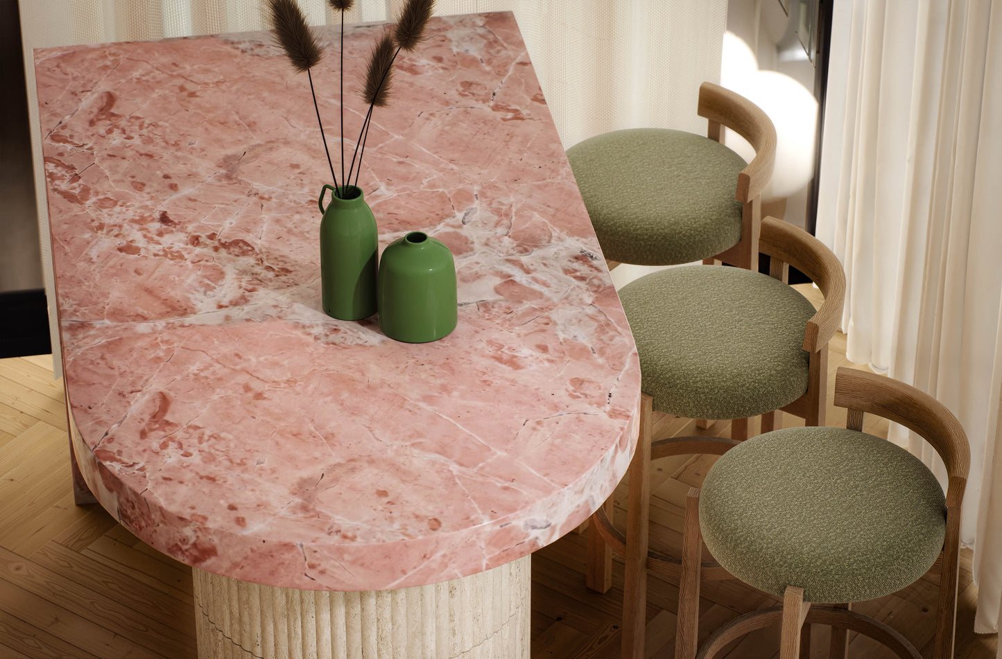 The Borghese Island Bench