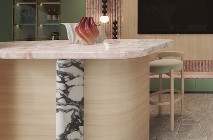 Isola Rosato Dining Island Bench