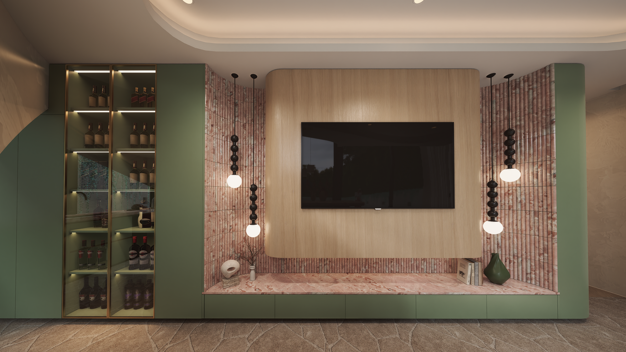 70 Cobden Feature Wall
