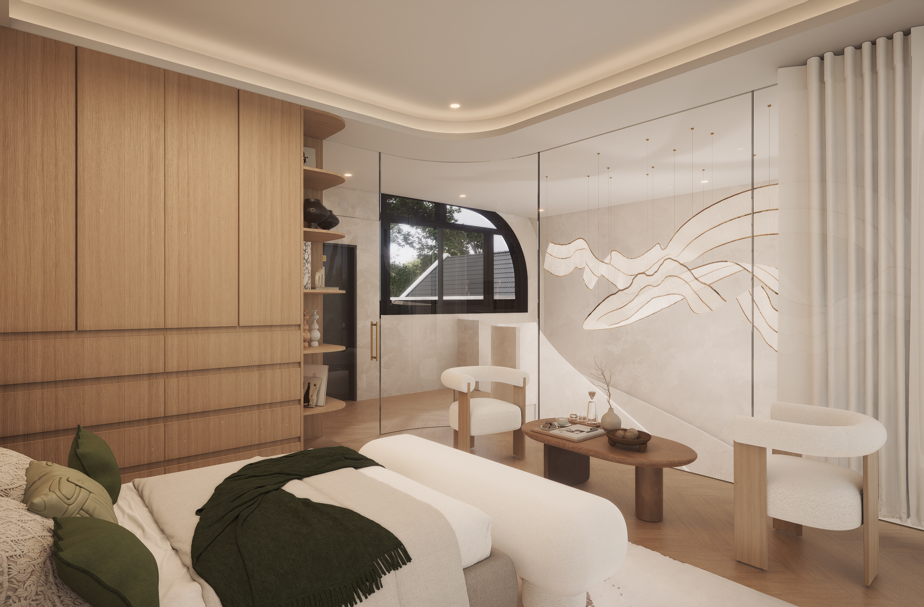 Luxury home Hawthorn, Melbourne featuring stone and custom joinery by Albert Living