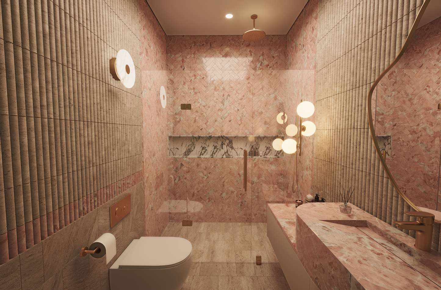 Vanita Rosato Ensuite Vanity