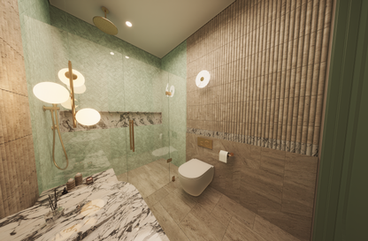 Vanita Verde Ensuite Vanity