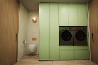 The Toscana Laundry Storage Wall