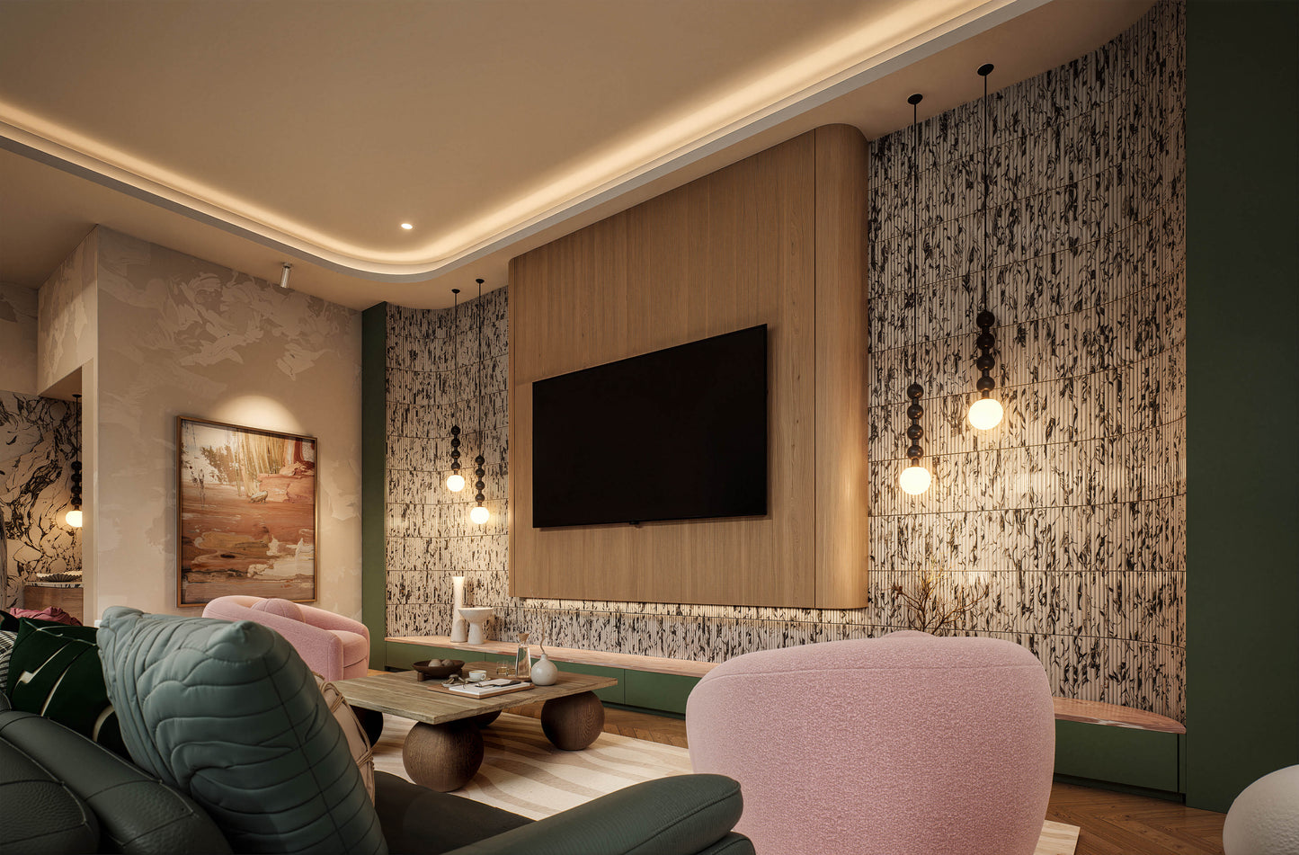 The Vienna TV Wall
