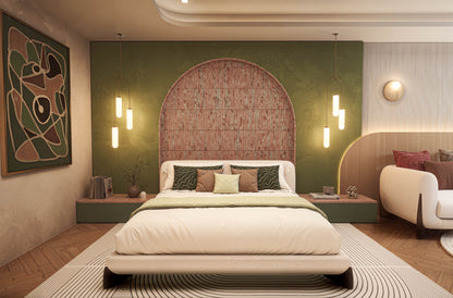 The Verona Master Suite Headwall