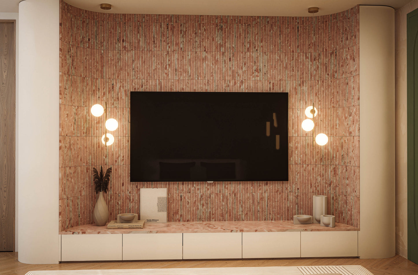 The Verona Master Suite TV Wall