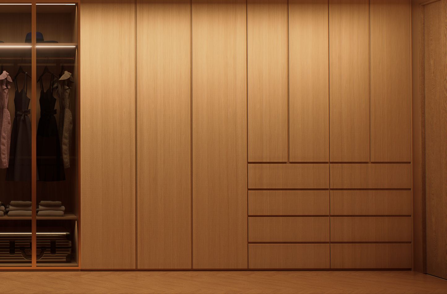 Cabina Milano Walk-In Wardrobe