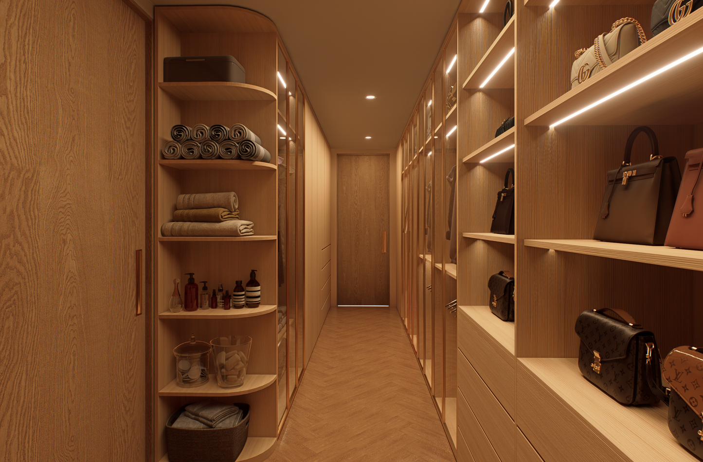 Cabina Milano Walk-In Wardrobe