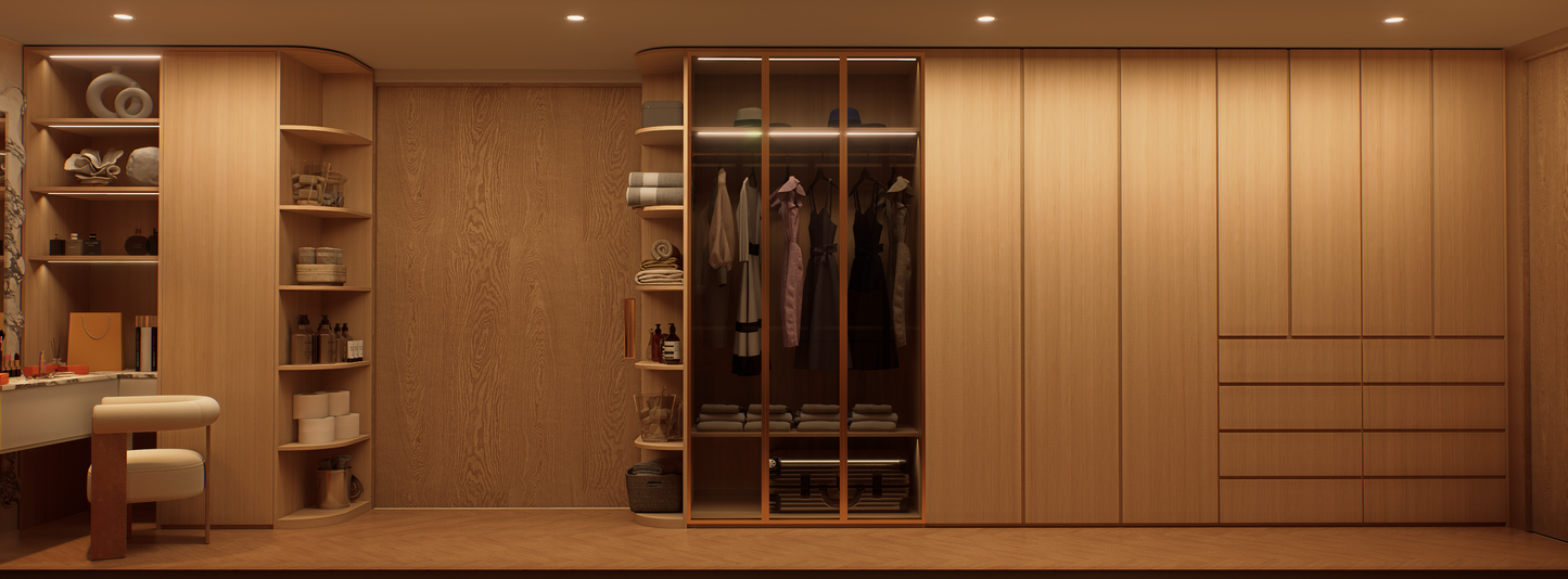Cabina Milano Walk-In Wardrobe