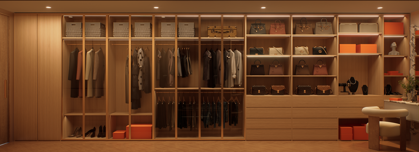 Cabina Milano Walk-In Wardrobe