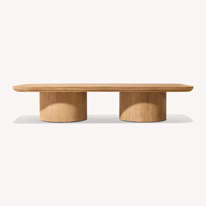 Teyric Teak Rectangular Coffee Table