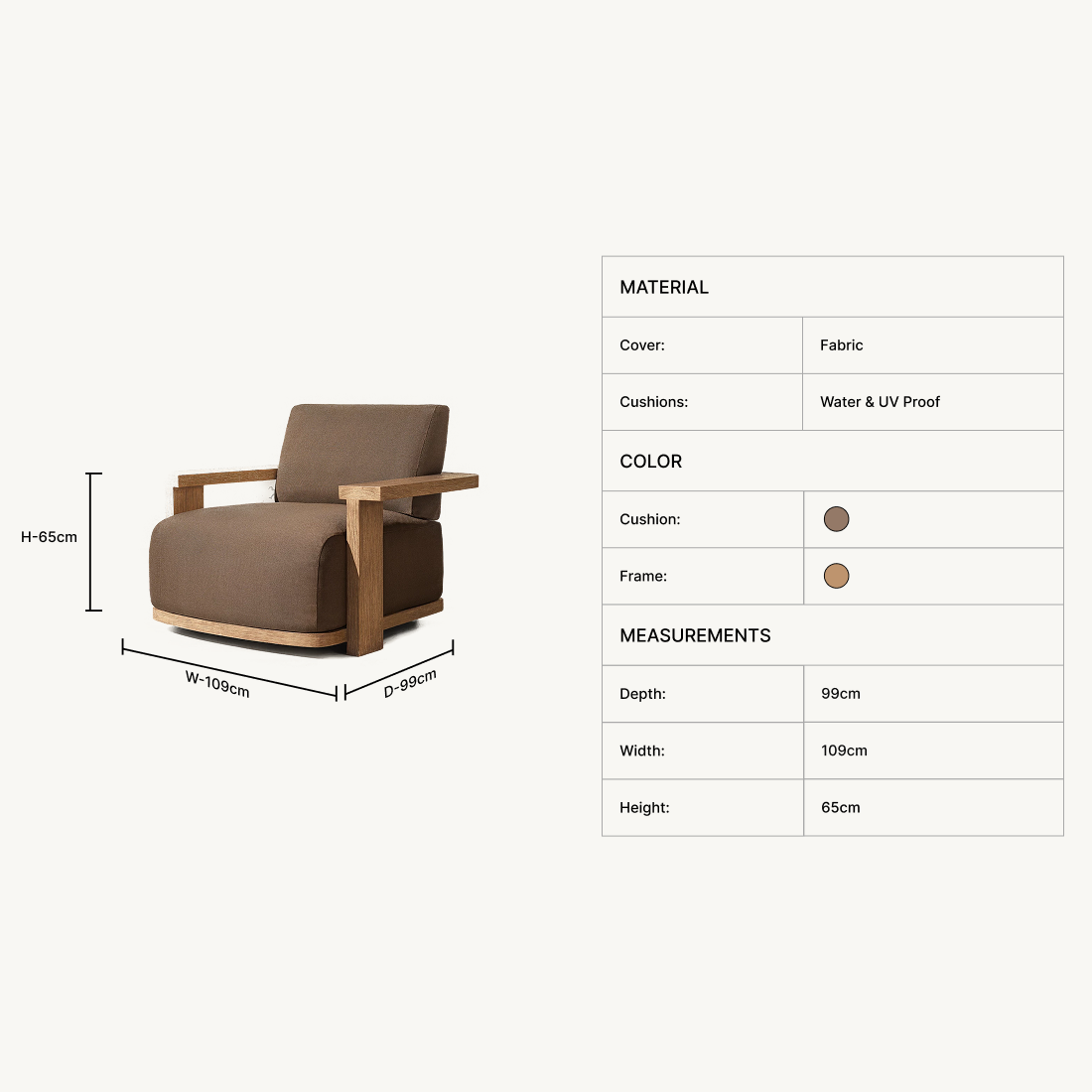 Amer Outdoor Sofa