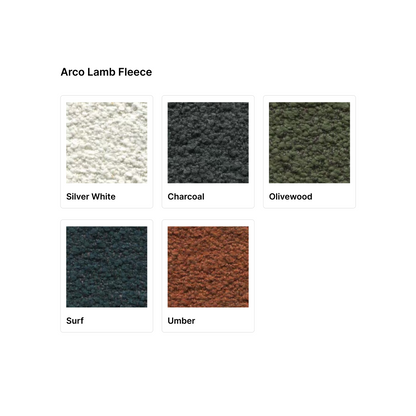 Arco Bed | Lamb Fleece