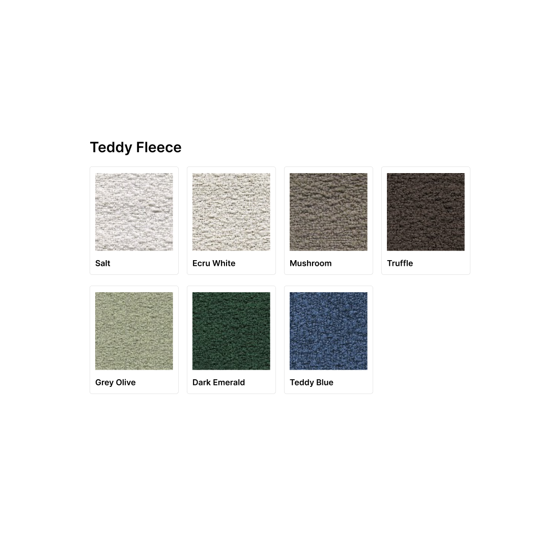 Arco Bed | Teddy Fleece