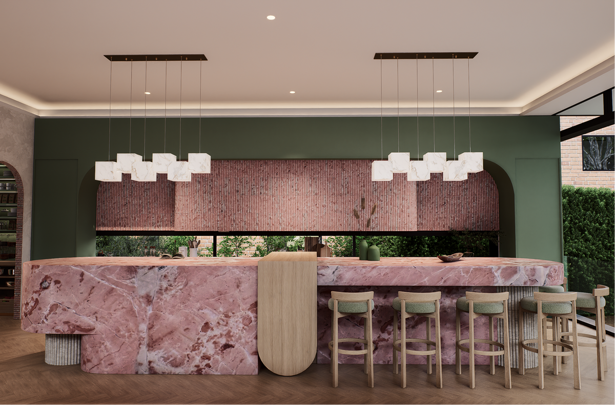 The Borghese Kitchen Island