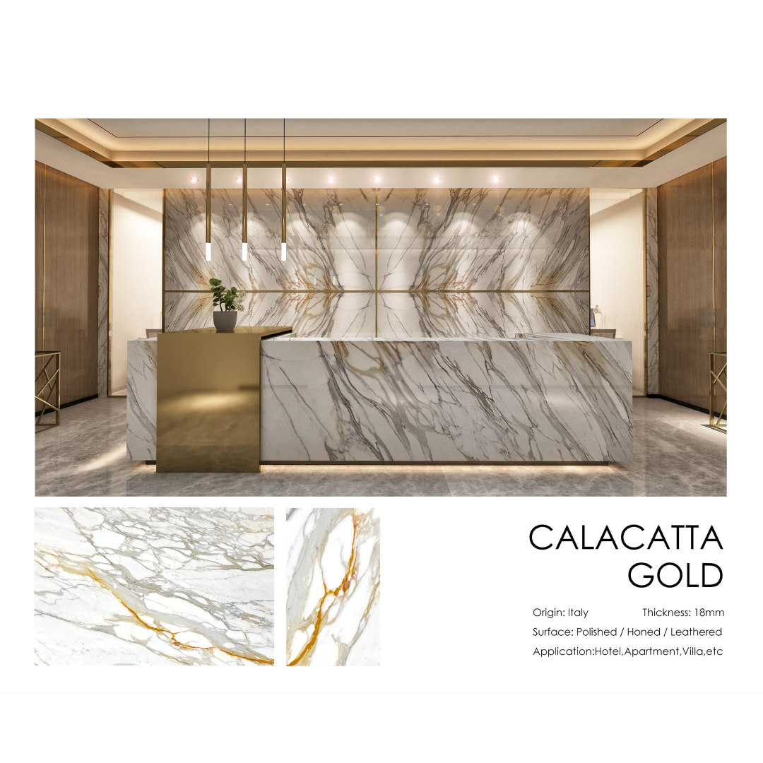 Calacatta Gold Marble Splashback