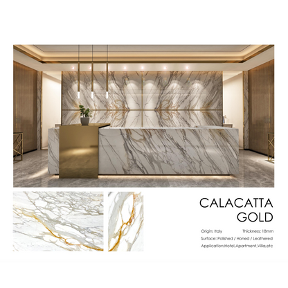Calacatta Gold Marble Splashback