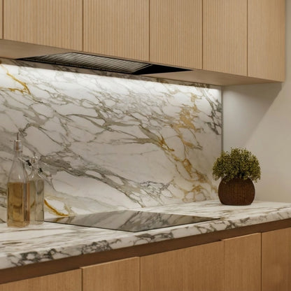 Calacatta Gold Marble Splashback