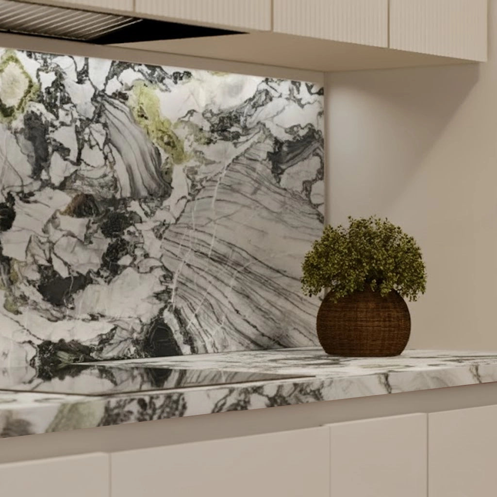 Cold Emerald Marble Benchtop