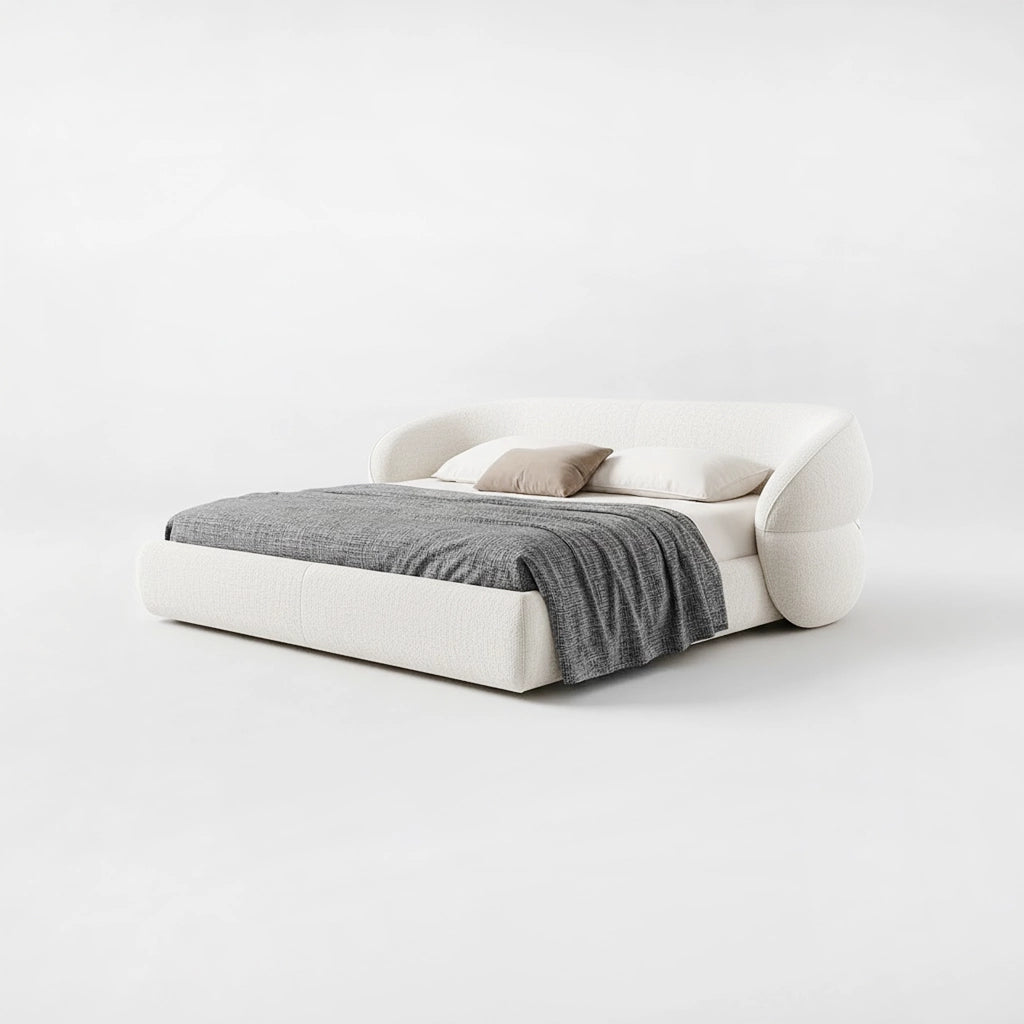 Arco Bed | Lamb Fleece