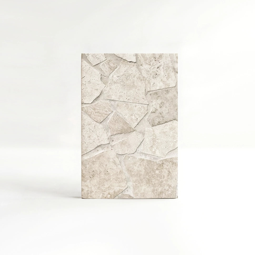 Ivory Travertine Crazy Cut Wall Tiles