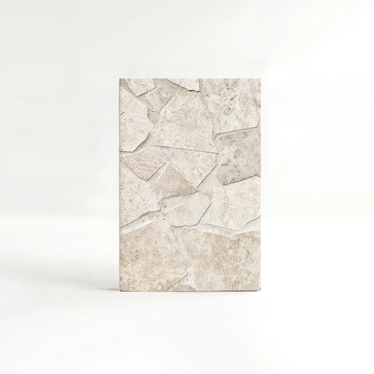 Ivory Travertine Crazy Cut Wall Tiles