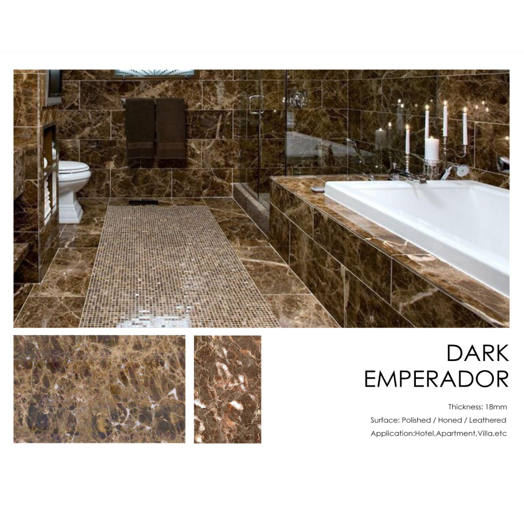 Dark Emperador Marble Benchtop