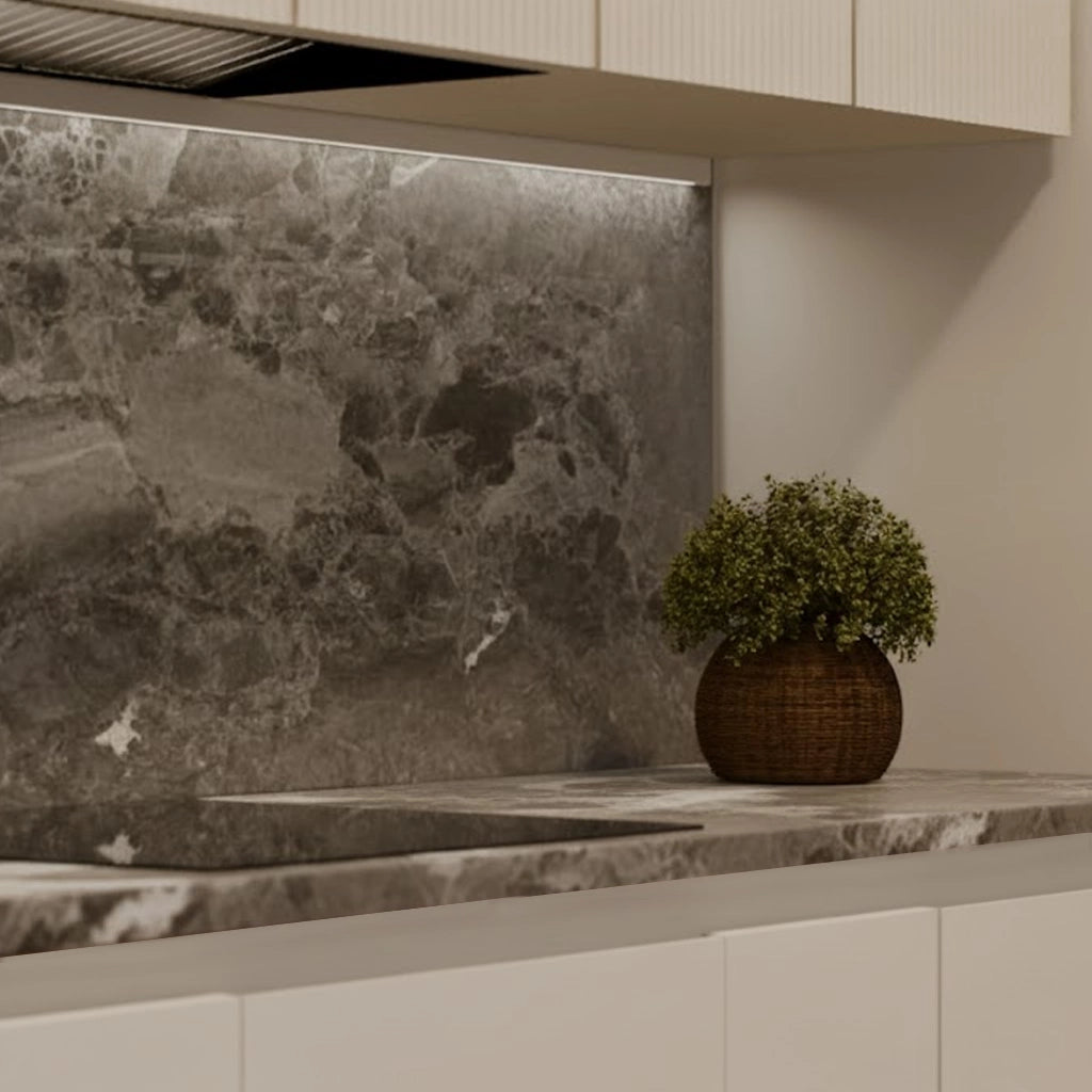 Davinci Grey Marble Benchtop