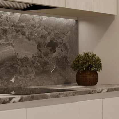 Davinci Grey Marble Benchtop