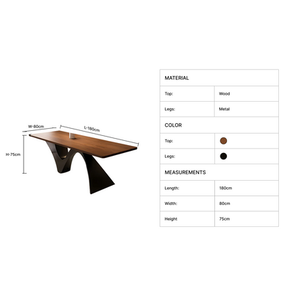 Severin Rectangle Dining Table