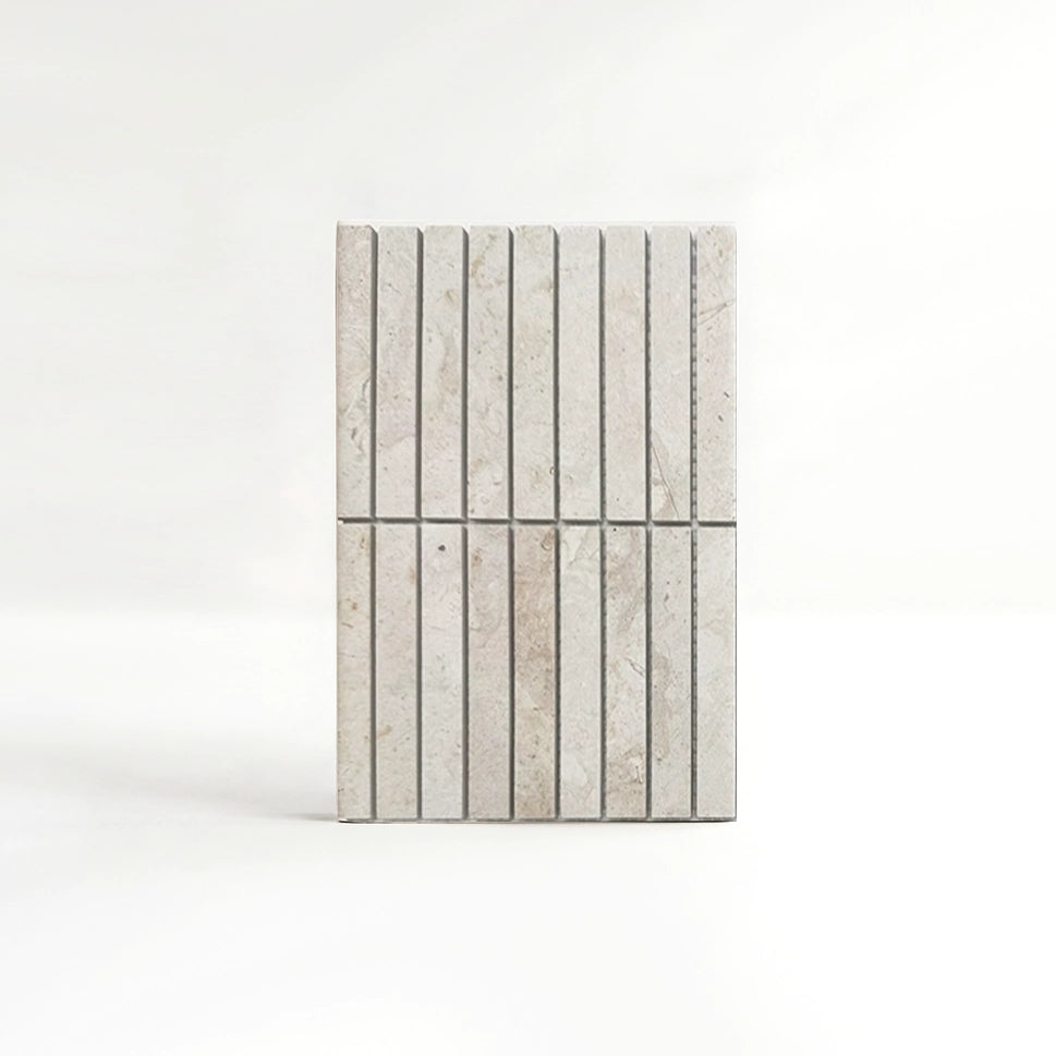Limestone Finger Mosaic Wall Tiles