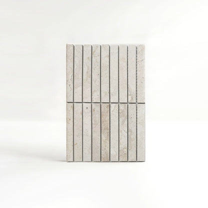 Limestone Finger Mosaic Wall Tiles