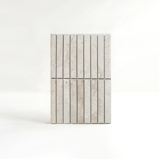 Limestone Finger Mosaic Wall Tiles