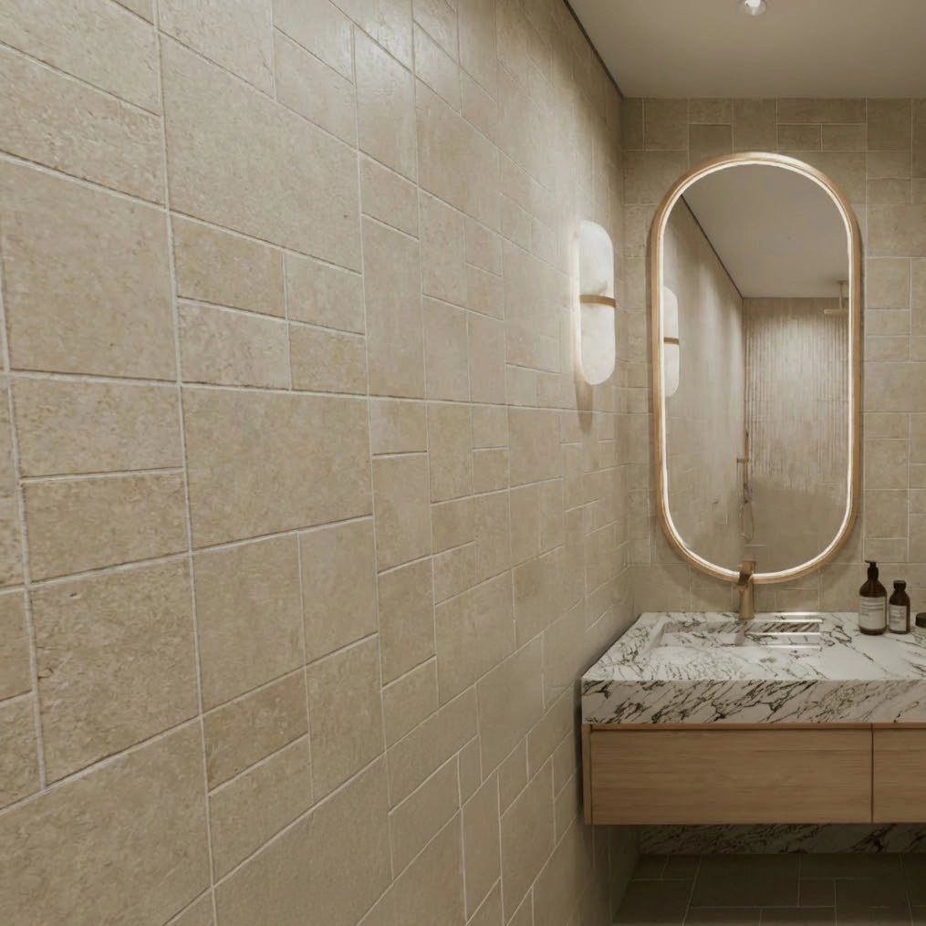 Limestone French Patterned Wall Tiles