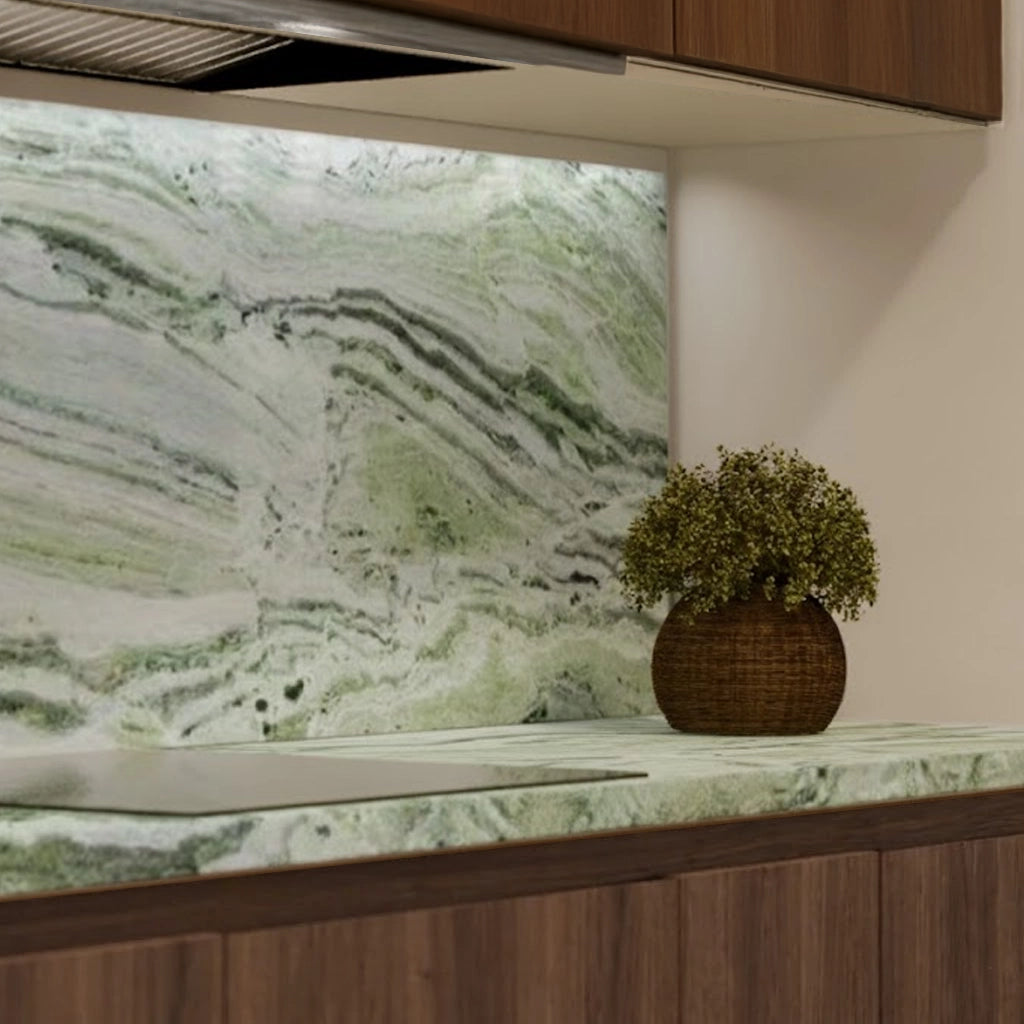 Green Cold Ice Jade Marble