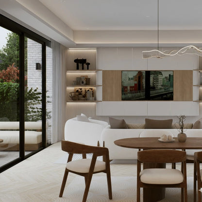 Ivory Travertine Herringbone Floor Tiles