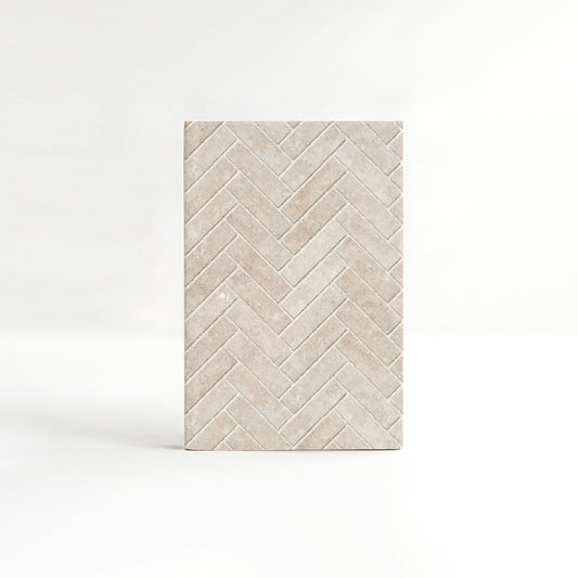 Limestone Herringbone Wall Tiles