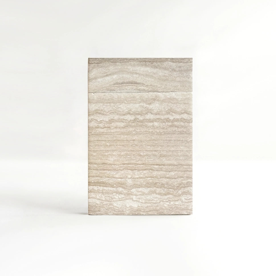 Ivory Travertine Slab Wall Tiles