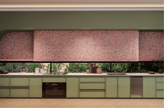 The Toscana Stone Wall Kitchen