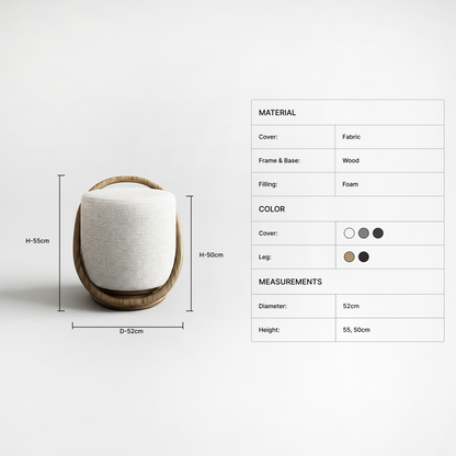 Rumi Stool Chair