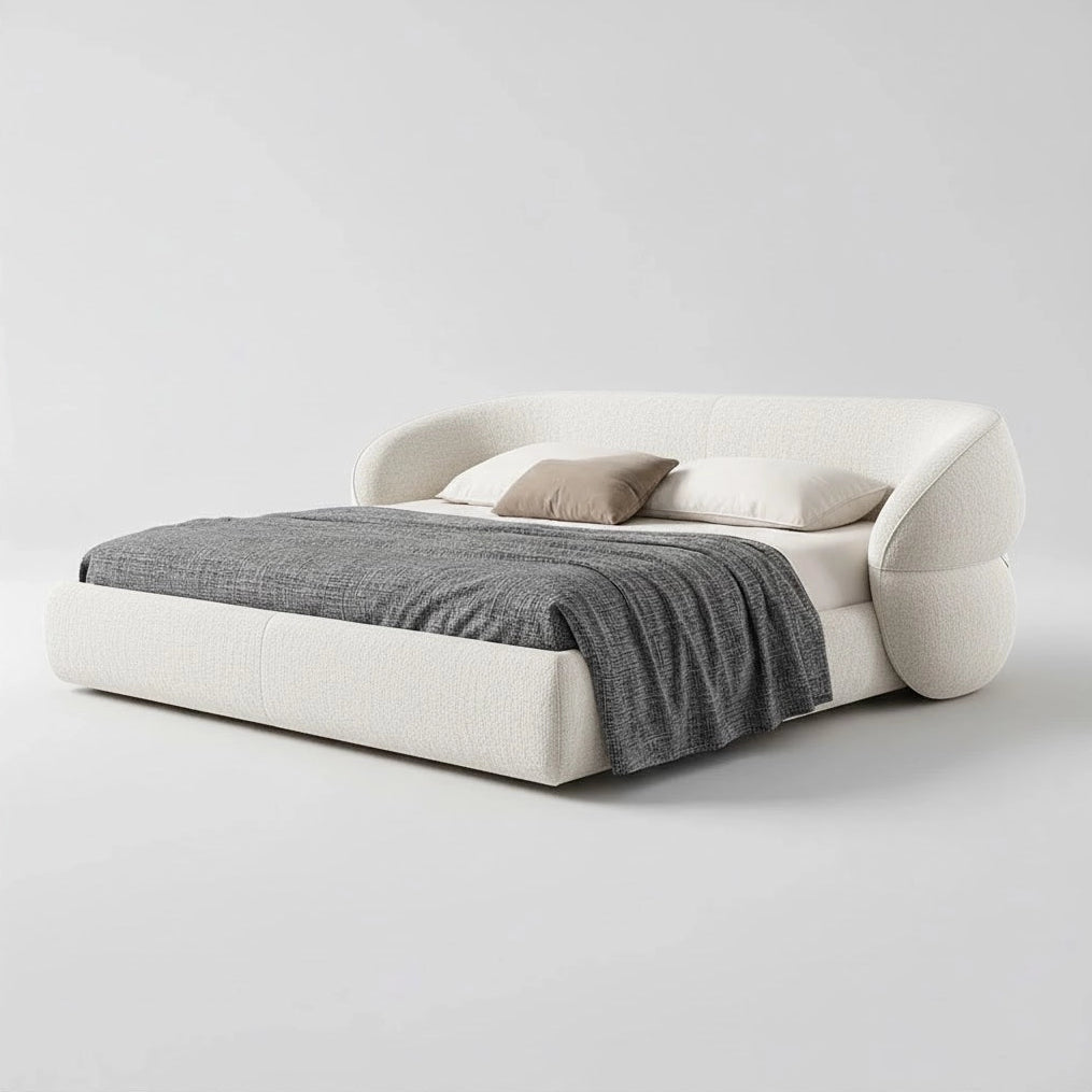 Arco Bed | Lamb Fleece