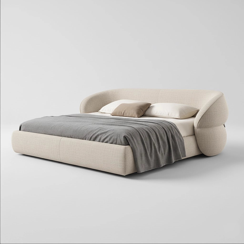 Arco Bed | Cotton-Linen