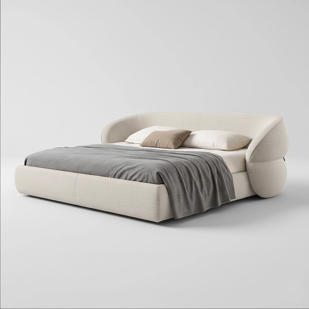 Arco Bed | Cotton-Linen