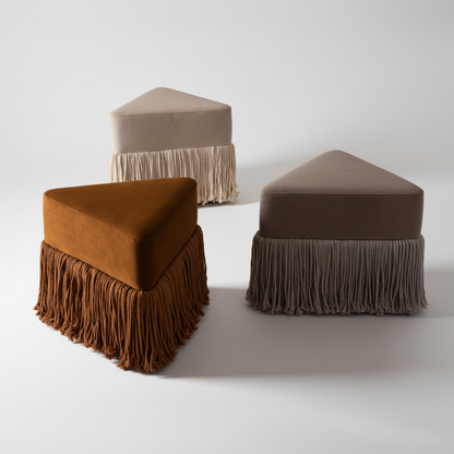 Chroma Triangle Ottoman