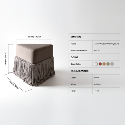 Chroma Triangle Ottoman