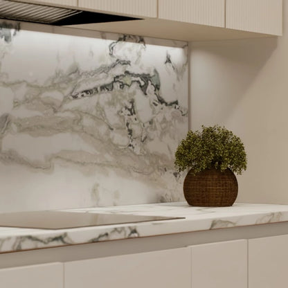 Picasso White Marble