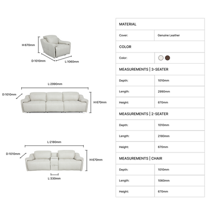 Valenno Recliner Sofa