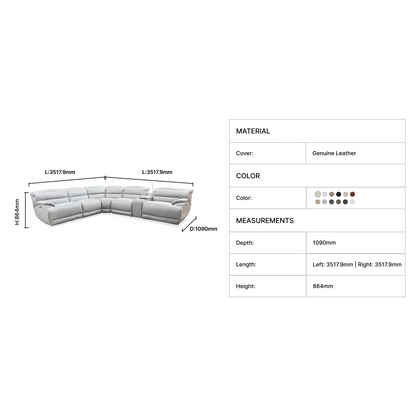 Soreva Recliner Sofa